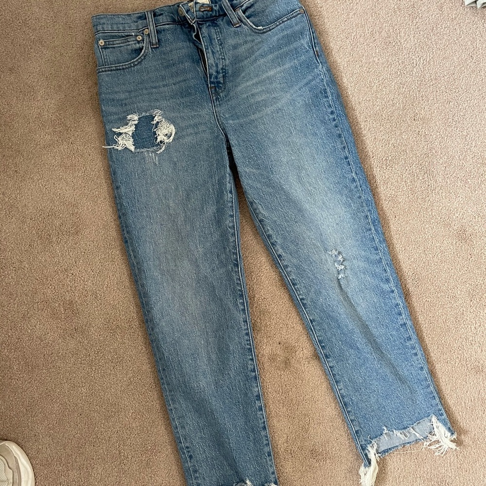 Madewell Cropped Jeans - 28